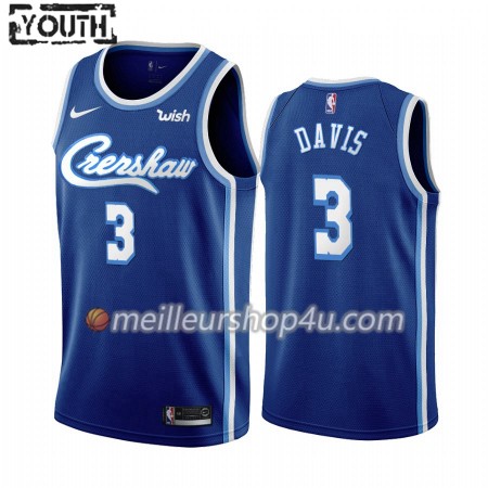 Maillot Basket Enfant Los Angeles Lakers Anthony Davis 3 2019-20 Nike Classic Edition Swingman